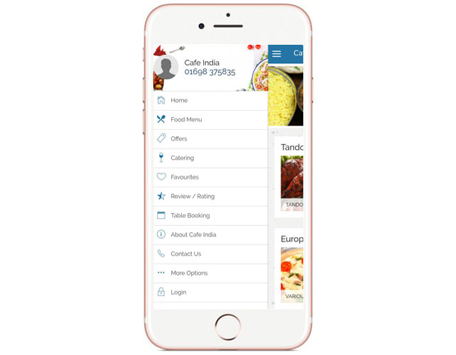 Iphone App For Takeaway Business